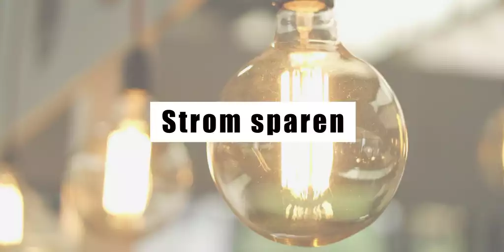 Strom Sparen